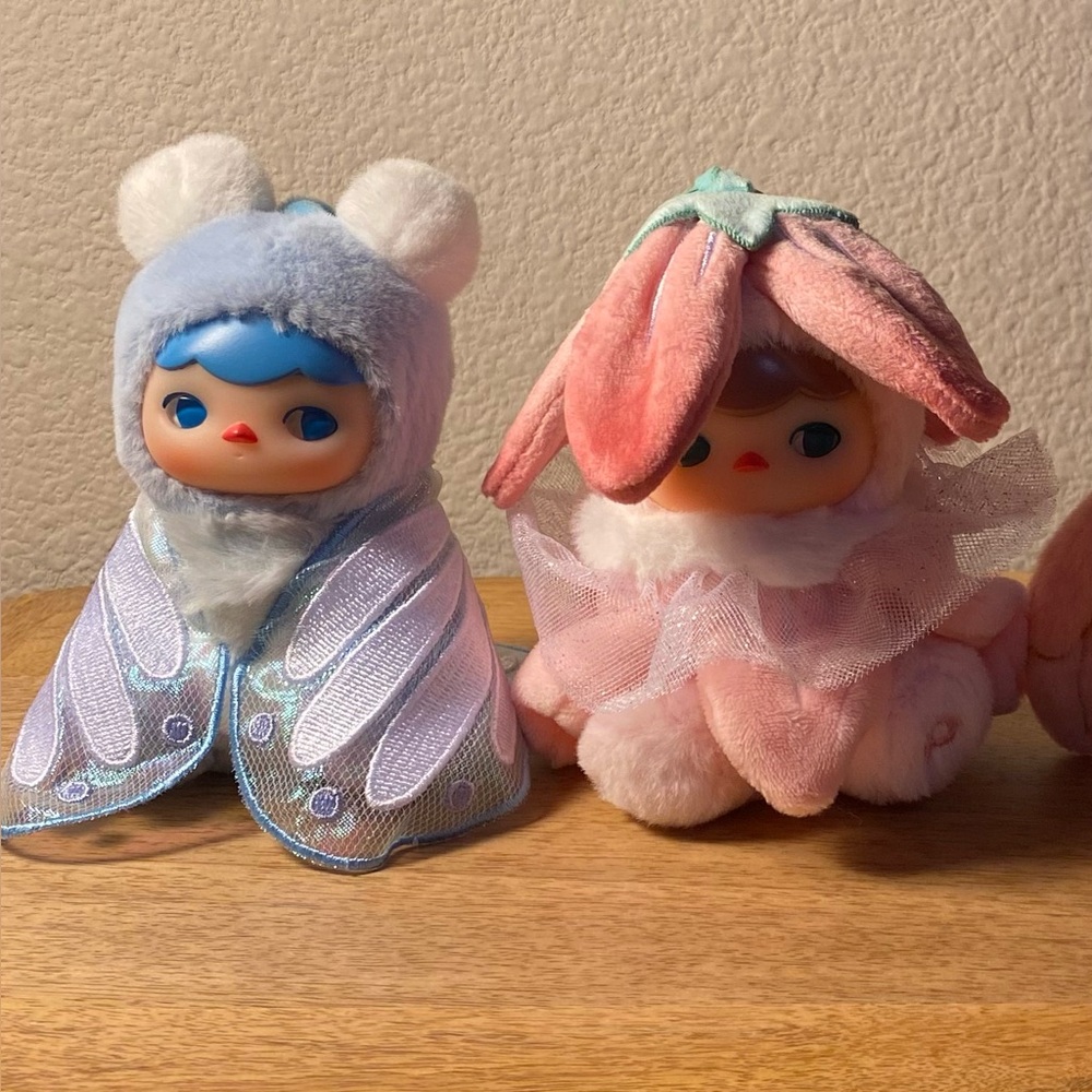 POPMART PUCKY Set of 2 from Forest Party Series Plush Pendants - NWOB